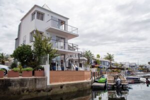 Marina waterfront at Knysna Quays #1 Spinnaker Drive with scenic harbour views in Knysna.
